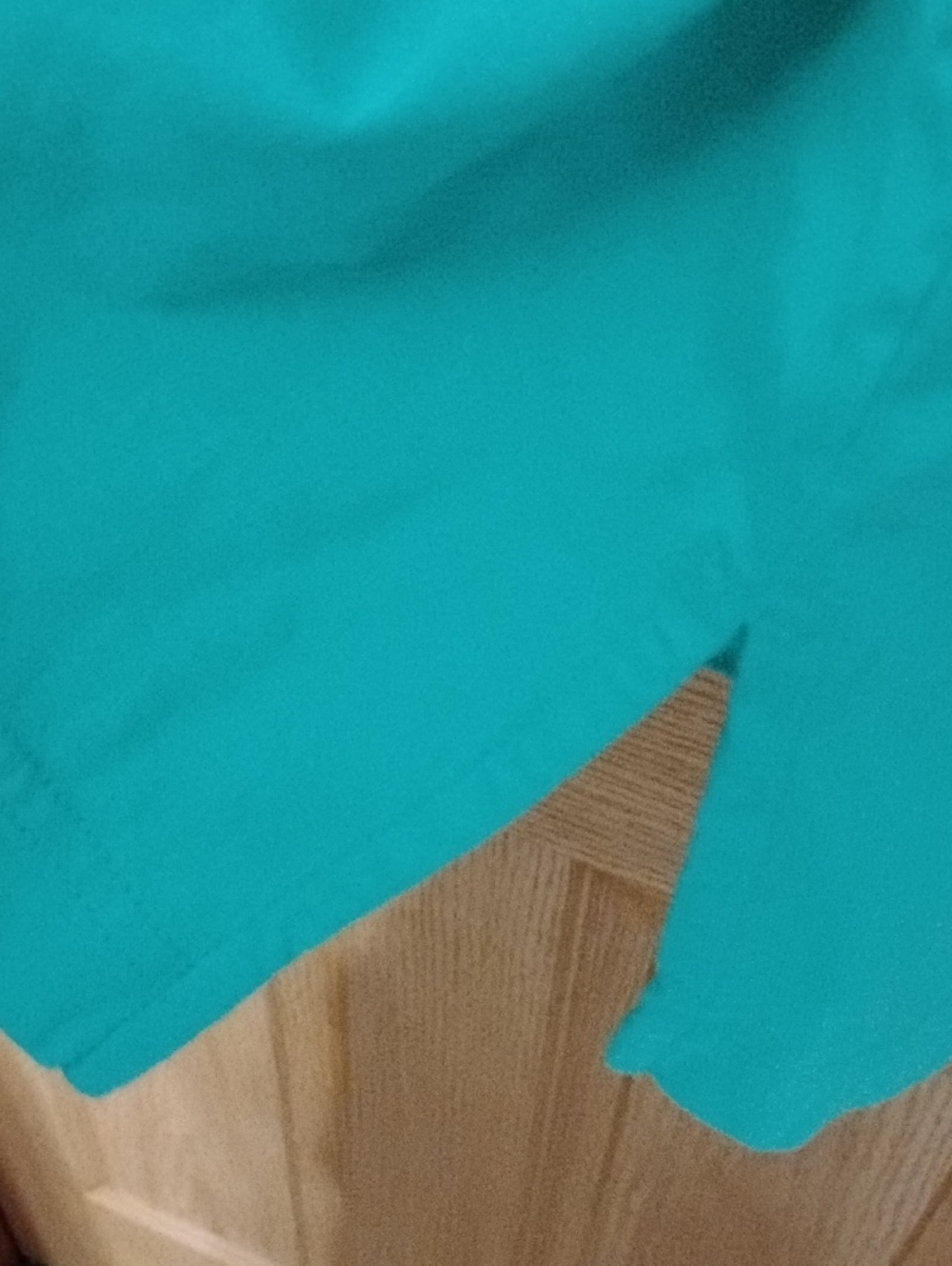 Lands End Women's Turquoise Green Hooded Zip-Front Beach Cover Up Medium NWOT - Picture 5 of 7